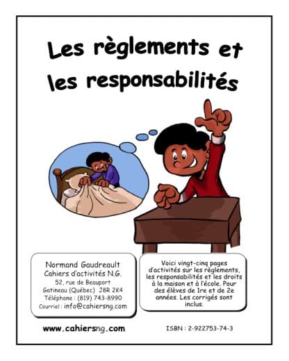 Règlements et responsabilités   (1re/2e)