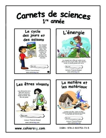 Carnets de sciences (1re année) - PDF