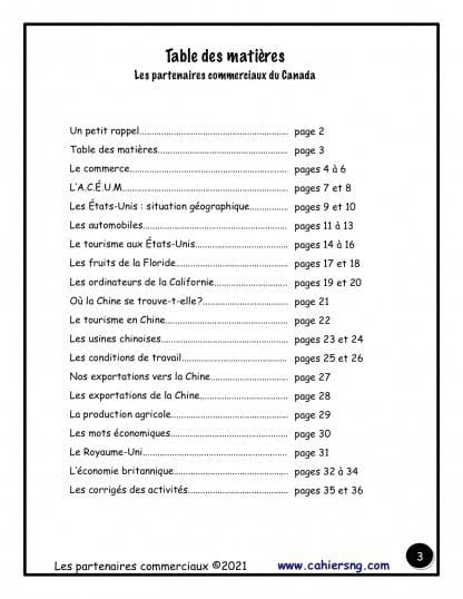 Partenaires commerciaux du Canada - PDF - (6e année) – Image 2