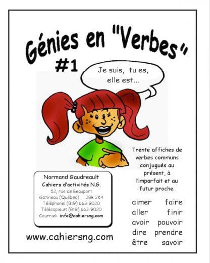 Génies en verbes #1 - PDF