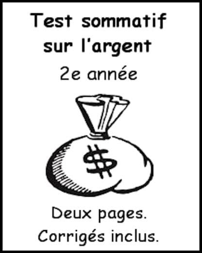 Test sur l'argent (2e) - PDF