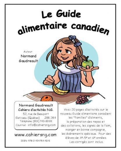 Le Guide alimentaire canadien - PDF (4e/5e)