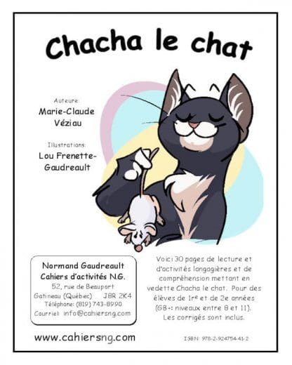 Chacha le chat - PDF - (1re/2e)