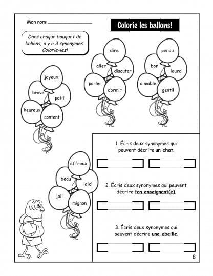 C'est quoi un synonyme ? (5e/6e) – Image 3