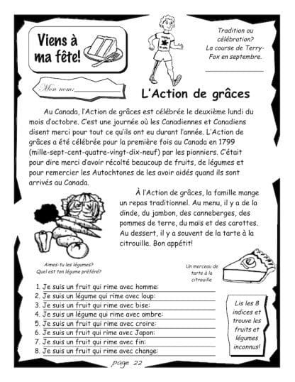 Viens à ma fête!  (2e/3e) - PDF – Image 5