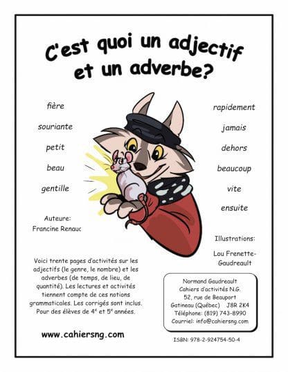 C'est quoi un adjectif et un adverbe ? - (5e/6e)