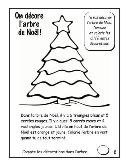 Bientôt Noël!  (1re/2e) - PDF - "HYBRIDE" – Image 3