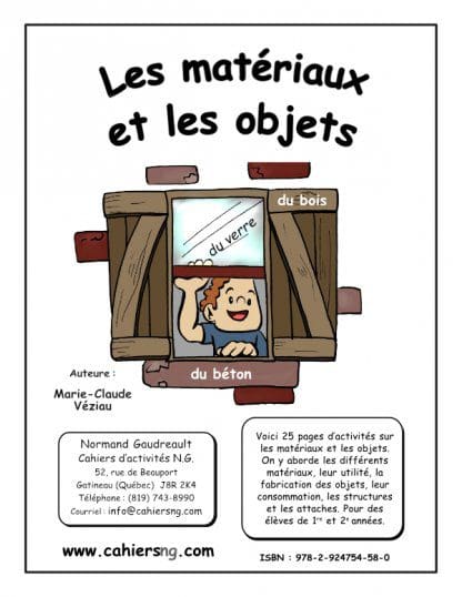 Les matériaux et les objets (1re/2e) - Nouvelle série !