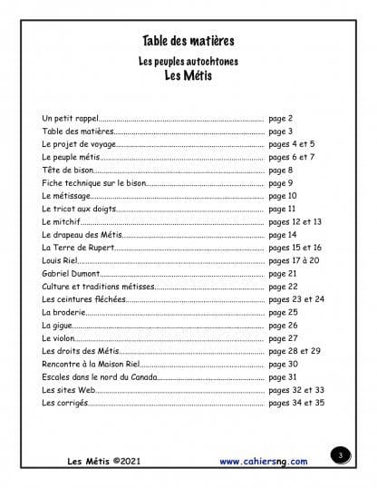 Les Métis (5e/6e) - PDF – Image 2