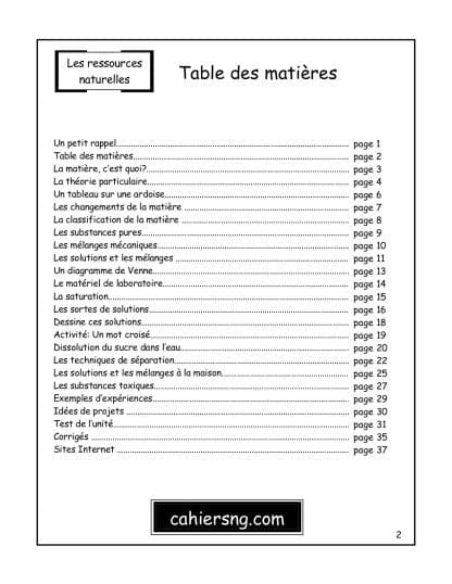 Les substances pures et les mélanges (7e) - PDF – Image 2