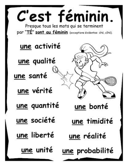 Féminin ou masculin ?  - PDF - (5e/6e) - NOUVEAUTÉ !! – Image 2