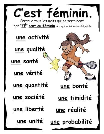 Féminin ou masculin ?  - PDF - (5e/6e) - NOUVEAUTÉ !! – Image 3