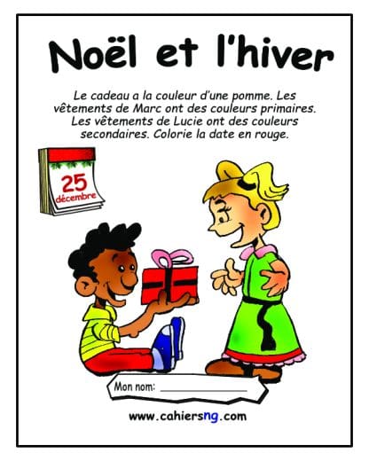 Noël et l'hiver - 3e/4e