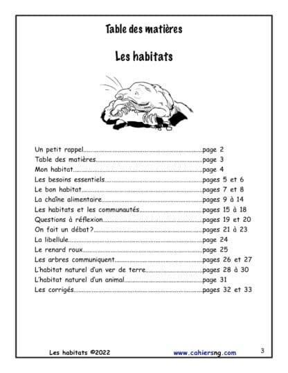 Les habitats (4e) - Nouvelle série ! – Image 2