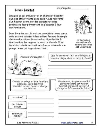 Les habitats (4e) - Nouvelle série ! – Image 3