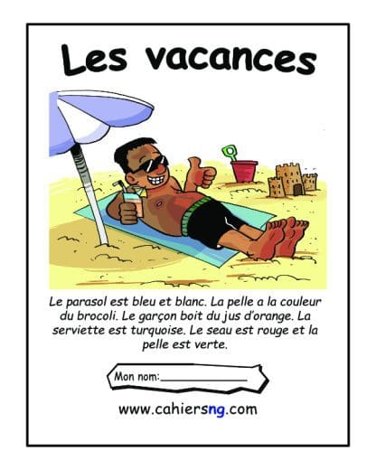 PDF - Les vacances - (3e/4e) - "HYBRIDE"