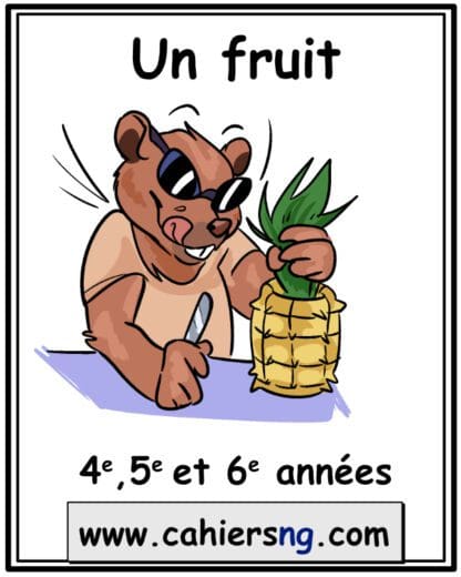 Un fruit - PDF -(4e/5e/6e)