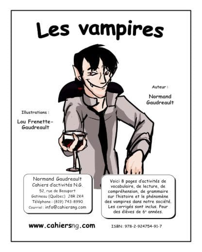 Les vampires (6e année) - PDF