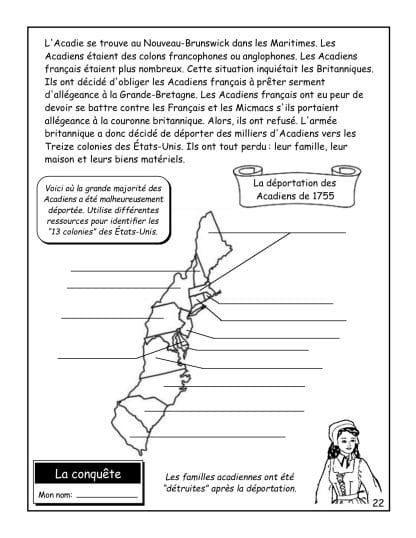 La conquête de l'Amérique du Nord britannique - (7e année) – Image 3