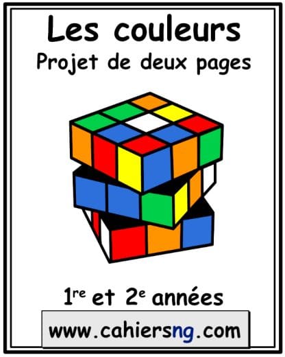 Projet sur les couleurs - (1re/2e) - NOUVEAUTÉ !!