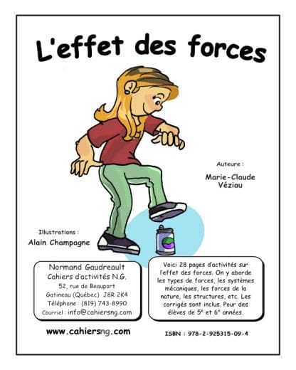 L'effet des forces (5e) - Nouvelle série !  NOUVEAUTÉ !