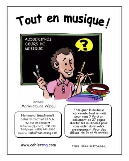 Tout en musique ! (3e/4e) - NOUVEAUTÉ !