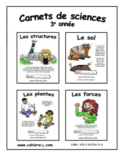 Carnets de sciences (3e année) - PDF