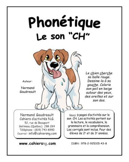 Phonétique - Le son CH  (2e/3e années) - NOUVEAUTÉ !