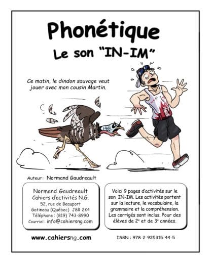 Phonétique - Le son IN-IM  (2e/3e années) - NOUVEAUTÉ !