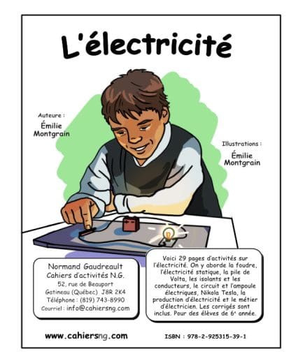 L'électricité (6e année) - Nouvelle série ! NOUVEAUTÉ !