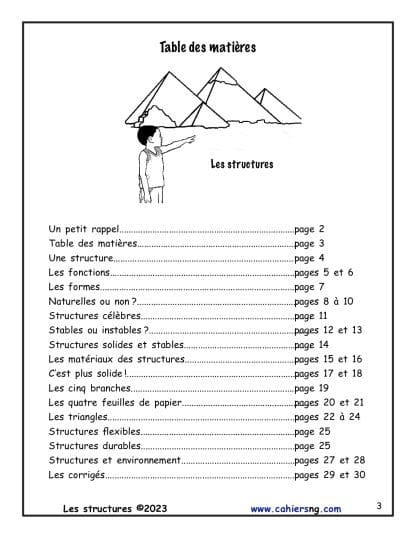 Les structures (3e/4e) - Nouvelle série ! - DISPONIBLE ! – Image 2