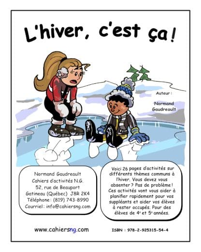 L'hiver, c'est ça ! (4e/5e) - NOUVEAUTÉ !