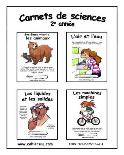 Carnets de sciences (2e année) - PDF