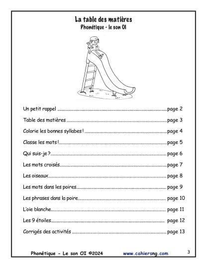 Phonétique - Le son OI  (2e/3e années) - NOUVEAUTÉ ! – Image 2