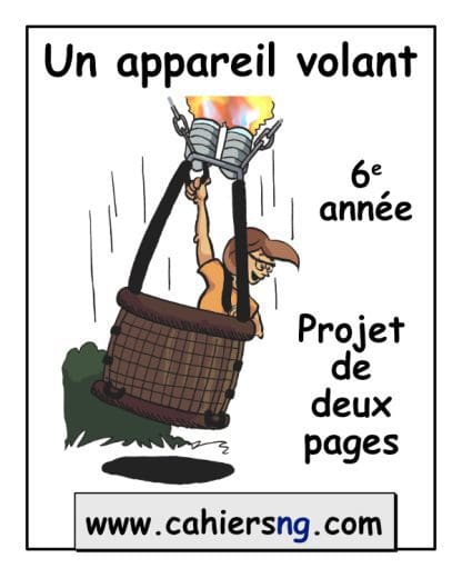 Projet sur un appareil volant - (6e) - NOUVEAUTÉ !!