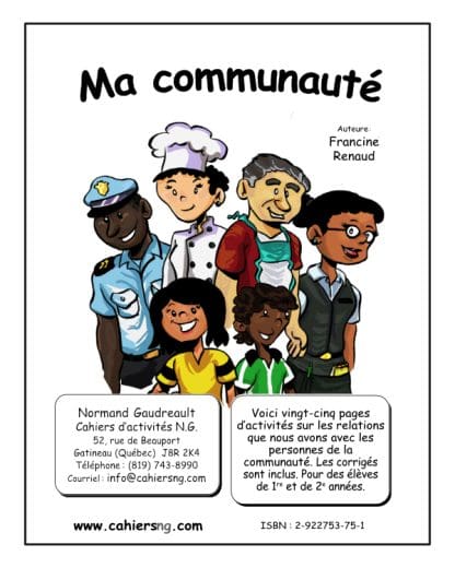 Ma communauté  (1re/2e années)