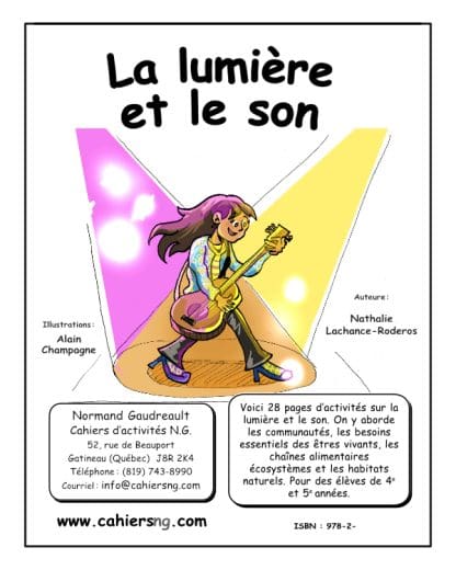 La lumière et le son (4e) - Nouvelle série ! NOUVEAUTÉ !