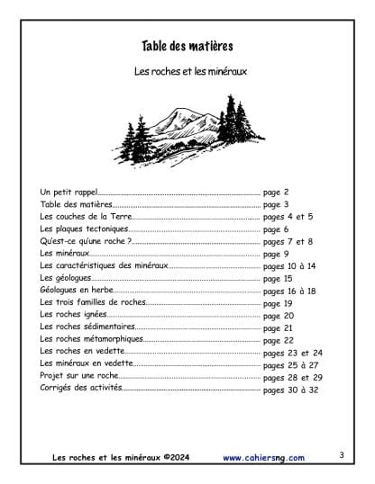 Les roches et les minéraux (4e/50) - Nouvelle série ! NOUVEAUTÉ ! – Image 2