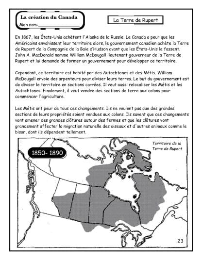 La création du Canada (1850-1890) - (8e) – Image 3