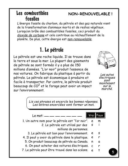 5e année - La conservation de l’énergie - "HYBRIDE" – Image 3