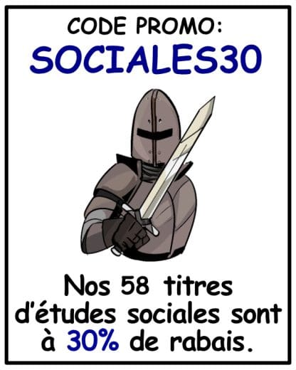 Études sociales - 30% de rabais !