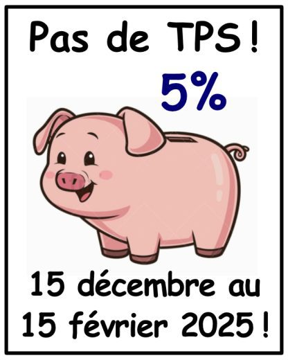 PAS DE TPS de 5% !!!!